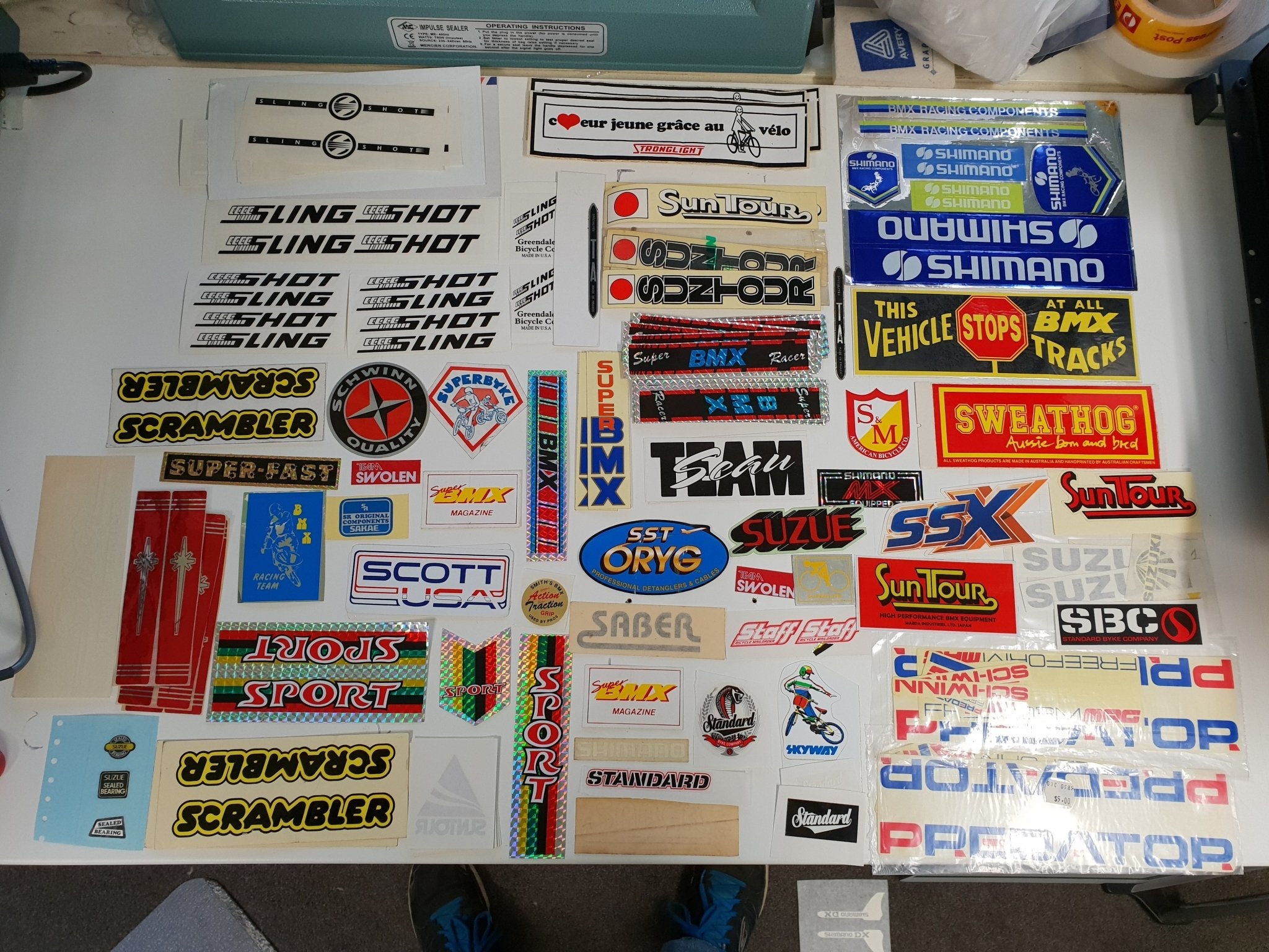 BMX STICKERS & DECALS - Bmx Products AU