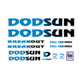 Dodsun - Breakout Cromo decal set