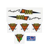 Badd & Company - BMX decal set - Printed on clear - Old school bmx - Bmx Products AU