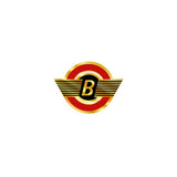 Bennett - Gold Red Head tube decal - Bmx Products AU