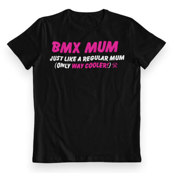 BMX50 - BMX MUM - Black T-Shirt - Bmx Products AU