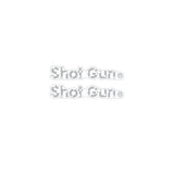 Cycle Pro - Shotgun Buckshot seat - CHROME side decals - old school bmx - Bmx Products AU
