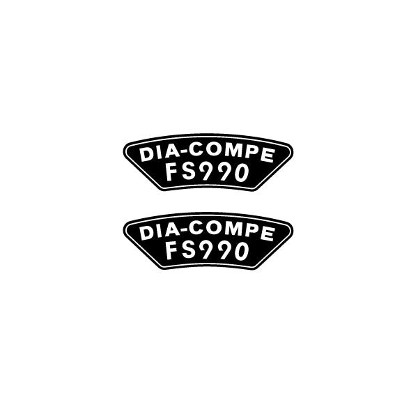 Dia Compe - FS990 decals - old school bmx - Bmx Products AU