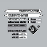 Diamond Back - 1984 Super Viper - for grey frame decal set - Old school bmx - Bmx Products AU