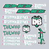 Diamond Back - 1992 Tailwhip for Black frame decal set - Bmx Products AU