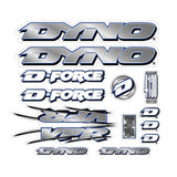 DYNO - 1996 VFR decal set for green frame - old school bmx - Bmx Products AU