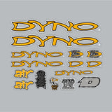 DYNO - 2000 AIR decal set for Green frame - Bmx Products AU