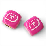 DYNO - One color Dice Tire Valve Caps (Pair) - Magenta - old school bmx - Bmx Products AU