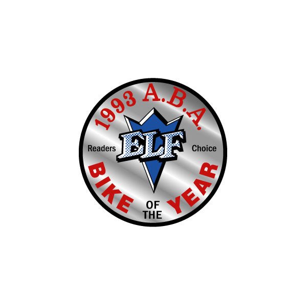 ELF - ABA coin chrome decal - Bmx Products AU