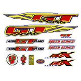 GT - 1998 Speed Series JR - Clear decal set - Old school bmx - Bmx Products AU