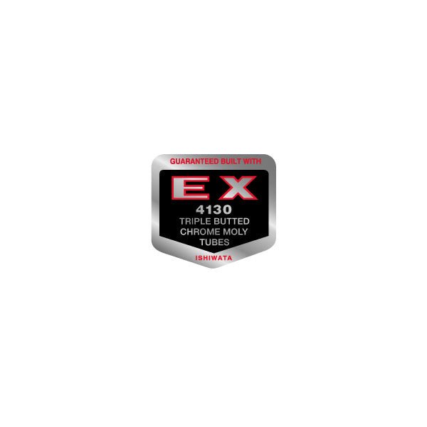 Haro - Ishiwata EX - CROMO 4130 Butted seat tube decal - Old school bmx - Bmx Products AU