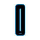 Haro - Stadium plate number 0 decal - Black Blue - Old school bmx - Bmx Products AU