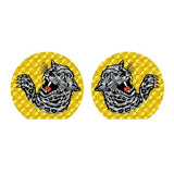 Jag Team Gusset decal set - GOLD & SILVER - Old school bmx - Bmx Products AU
