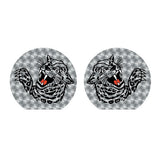 Jag Team Gusset decal set - SILVER - Old school bmx - Bmx Products AU