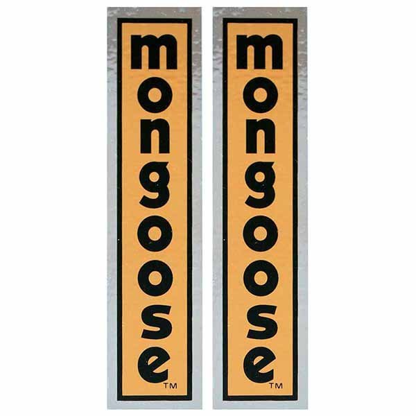 Mongoose - 1981 Motomag Gold w/red wrap Decal set - Old school bmx - Bmx Products AU