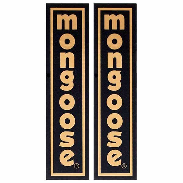 Mongoose - 1981 Motomag II w/gold wrap Decal set - Old school bmx - Bmx Products AU