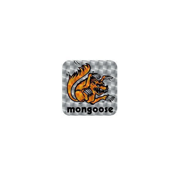 Mongoose - ORANGE MAURICE PRISM decal - Old school bmx - Bmx Products AU