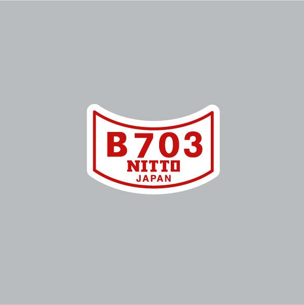 Nitto B703 bar decal - Bmx Products AU