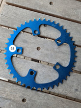NOS - 44T Chainwheel in BLUE (33) - Bmx Products AU