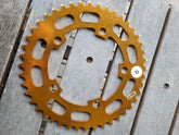 NOS - 44T Chainwheel in Gold (9) - Bmx Products AU