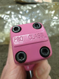 NOS - MONGOOSE FREESTYLE PRO CLASS pink stem - Bmx Products AU
