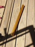 NOS - SR - 2 sided Fluted 22.2 GOLD seat pole - old school bmx - Bmx Products AU
