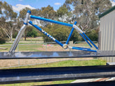 NOS - VITUS 80's BMX frame and forks in BLUE - old school bmx - Bmx Products AU