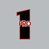 PRO - Stu plate PRO 1 decal - old school bmx - Bmx Products AU