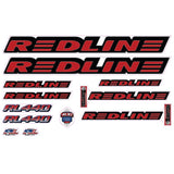 Redline - 1999 - RL440 for chrome frame - Decal set - Old school bmx - Bmx Products AU