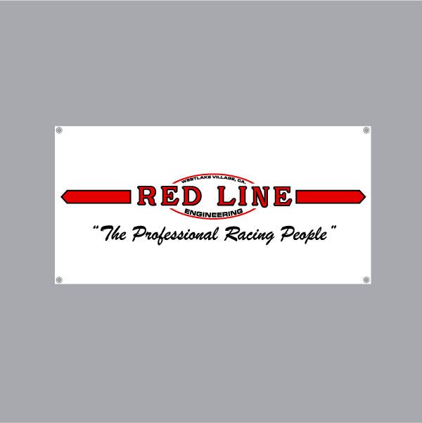 REDLINE - Westlake Village Professional Racing People Banner - old school bmx - Bmx Products AU