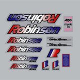 Robinson - 1990 Pro Team Model on clear decal set - old school bmx - Bmx Products AU