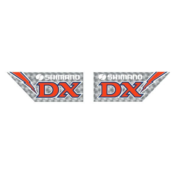 Shimano - DX Components - Prism decal set - old school bmx - Bmx Products AU