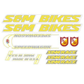 S&M - 2013 Speedwagon decal set - old school bmx - Bmx Products AU