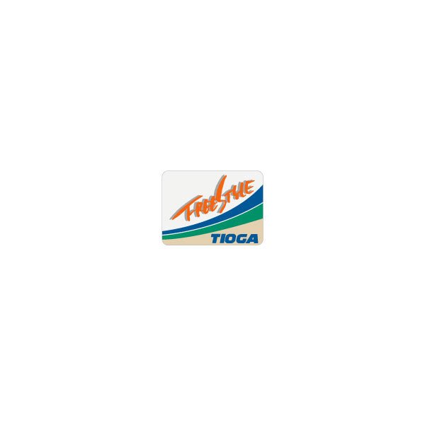 Tioga - Freestyle post and bar decal - Bmx Products AU