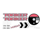 Torker - 1988 Rok' On Freestyle decal set for Red frame - Bmx Products AU