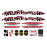 Torker - 1998 Kickback decal set - old school bmx - Bmx Products AU
