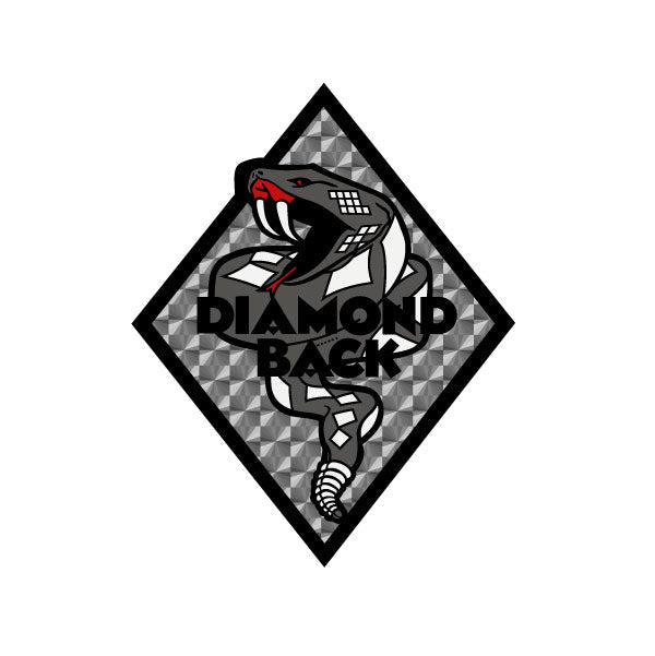 Diamond Back - 1979 - 83 PRISM Silver Head Tube Decal - Old school bmx - Bmx Products AU