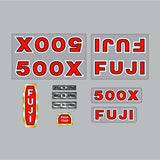 Fuji - 500X BMX decal set - old school bmx - Bmx Products AU