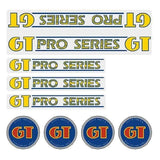 GT - 1984 - 85 Pro Series - Clear - decal set - Old school bmx - Bmx Products AU