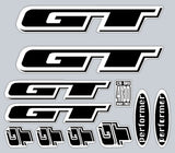 GT - 1997 Performer for blue frame and green frame - decal set - Old school bmx - Bmx Products AU