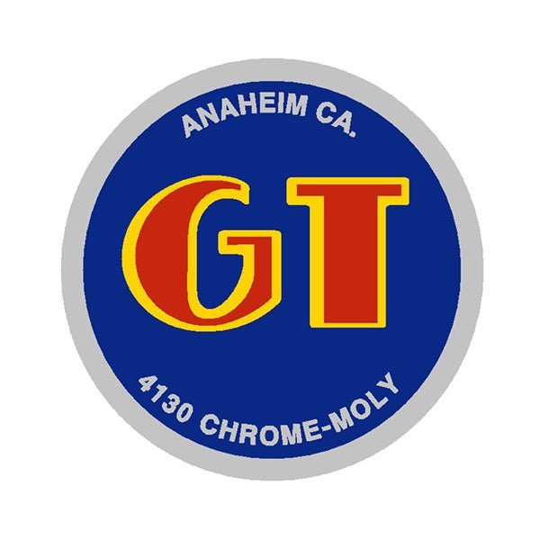 GT coin - Anaheim - blue decal - Old school bmx - Bmx Products AU