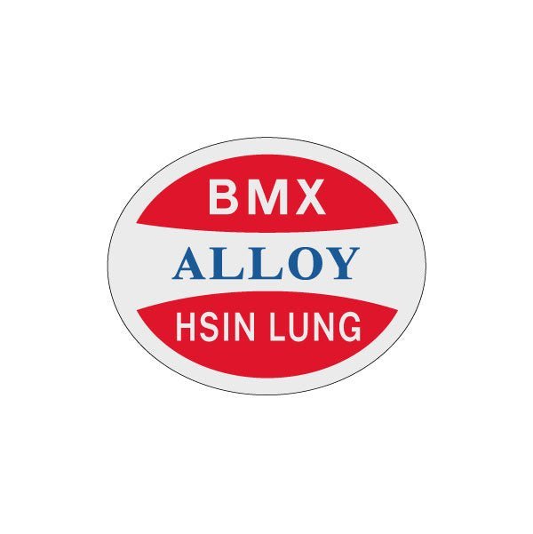 HSIN LUNG - Alloy Oval bar decal - Old school bmx - Bmx Products AU