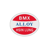 HSIN LUNG - Alloy Oval bar decal - Old school bmx - Bmx Products AU