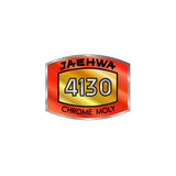 Jae Hwa - 4130 Cromo bar and pole decal - old school bmx - Bmx Products AU