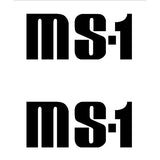 Matthews MS - 1 - decals - old school bmx - Bmx Products AU