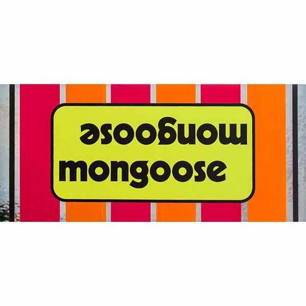 Mongoose - 1975 - 76 Motomag Green Down tube decal - Old school bmx - Bmx Products AU
