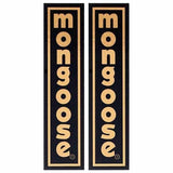 Mongoose - 1981 - 83 Fork Black Decal set - Old school bmx - Bmx Products AU