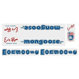 Mongoose - 1985 - 86 Eric Rupe Decal set - Old school bmx - Bmx Products AU