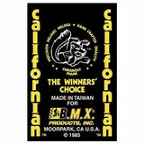 Mongoose - 1985 Californian with yellow & Taiwan seat tube decal - Old school bmx - Bmx Products AU