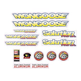 Mongoose - 1996 Solution Pro JR Decal set - old school bmx - Bmx Products AU